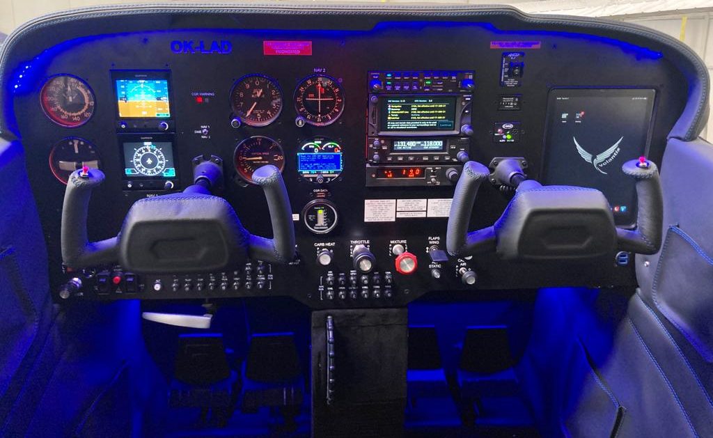 Cessna F172M (OK-LAD) - Volantis Professional Flight School